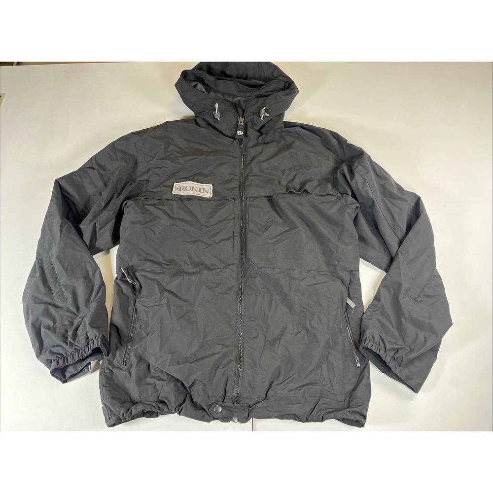 VTG Burton Ronin La Cosa Nostra Mens Snowboard Snow Jacket Hooded Black Men's M